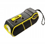 Φορητό ηχείο Bluetooth με ηλιακό πάνελ και φακό Cclamp CL-823 μαύρο/κίτρινο - Image 2