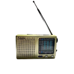 Φορητό ραδιόφωνο τσέπης FM/AM/SW/TV Pulsation KK-9 χρυσό