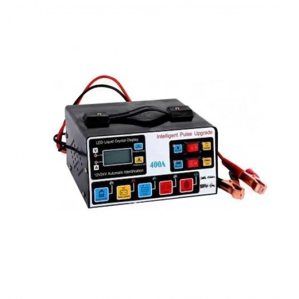 Φορτιστής Μπαταρίας Αυτοκινήτου 12/24V 12A 400/200Ah AGM/GEL Bisutime BS-5208