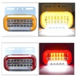 Φως LED όγκου και σημάνσεως 13.5cm 20LED μπλε φωτισμού 24V OEM - Image 4