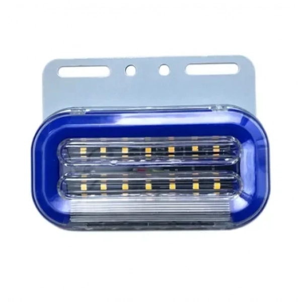 Φως LED όγκου και σημάνσεως 13.5cm 20LED μπλε φωτισμού 24V OEM