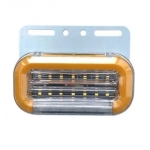 Φως LED όγκου και σημάνσεως 13.5cm 20LED κίτρινου φωτισμού 24V OEM