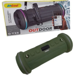Φορητό ασύρματο ηχείο Bluetooth με λειτουργία karaoke Andowl Q-YX8 πράσινο - Image 2
