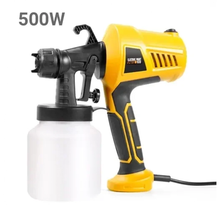 Ηλεκτρικό πιστόλι βαφής 500W - Electric Paint Sprayer Elite κίτρινο