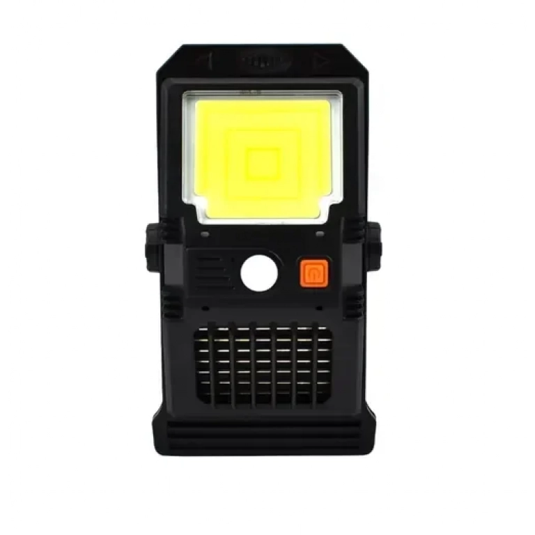 Ηλιακό Φωτιστικό 128LED COB “μανταλάκι” & UV φωτισμός με αντικουνουπική λειτουργία OEM W7104-2 – μαύρο