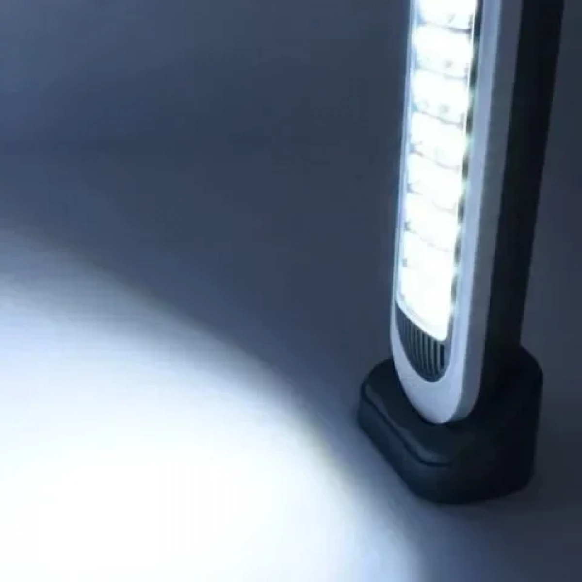 Ηλιακό φωτιστικό εργασίας επιτοίχιο/φορητό λευκού / θερμού φωτισμού Foyu FO-11-04 – λευκό, γκρι - Image 4