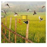 Ηλιακός συναγερμός εξωτερικού χώρου Solar Alarm Pir Outdoor Andowl Q-BJ900 κίτρινο - Image 2