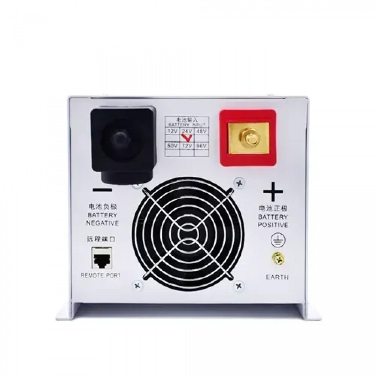 Inverter καθαρού ημιτόνου 3000 Watt DC 24V σε AC 220V OEM ZY-AW302 – λευκό - Image 3