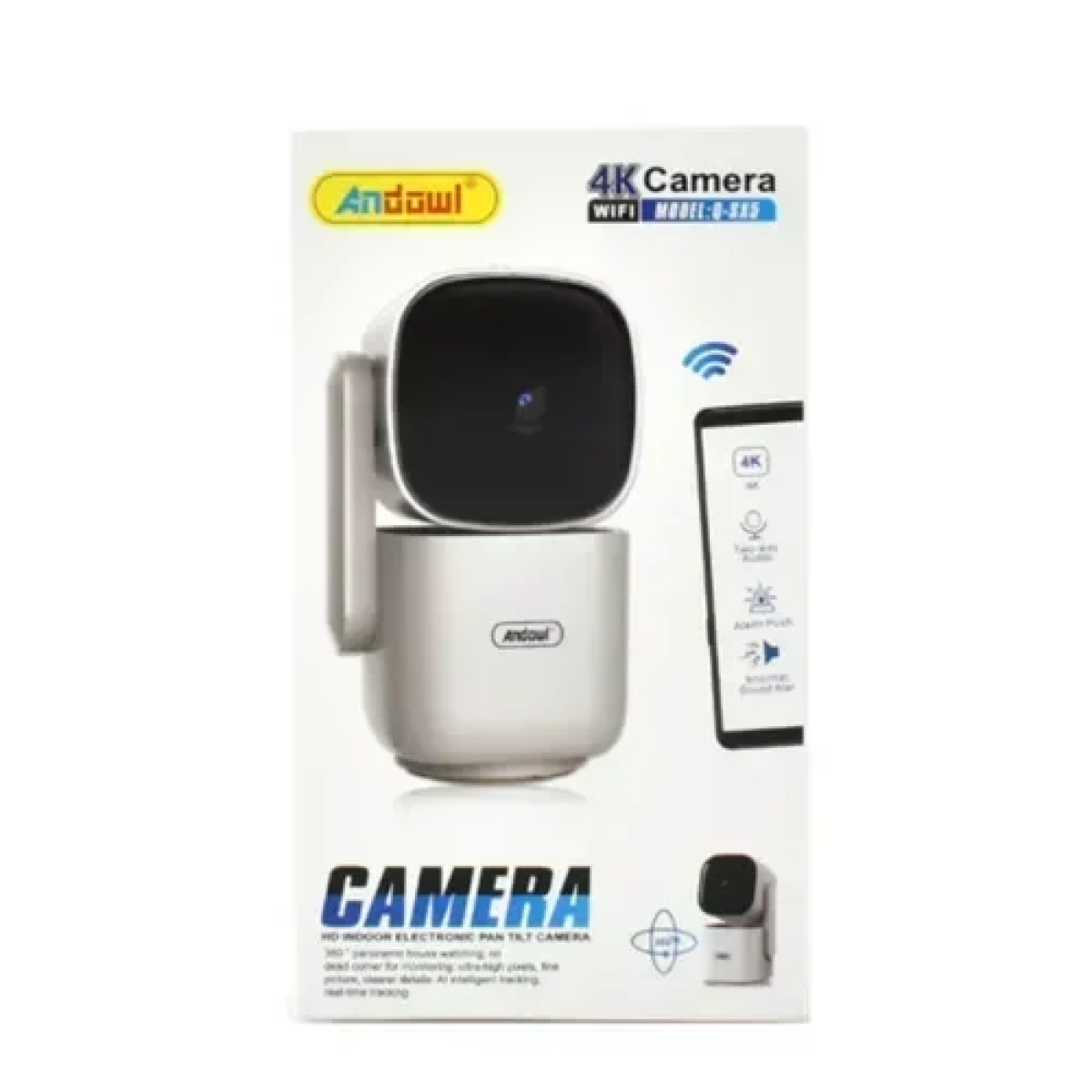 IP κάμερα 4K 360º WiFi PTZ Android/iOS Andowl Q-SX5 – λευκό - Image 3