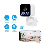 Ip κάμερα ρολόι WIFI με τοποθέτηση σε τοίχο Andowl Q-SX909 λευκή - Image 2