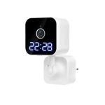 Ip κάμερα ρολόι WIFI με τοποθέτηση σε τοίχο Andowl Q-SX909 λευκή
