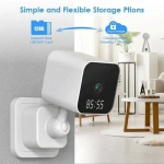Ip κάμερα ρολόι WIFI με τοποθέτηση σε τοίχο Andowl Q-SX909 λευκή - Image 6