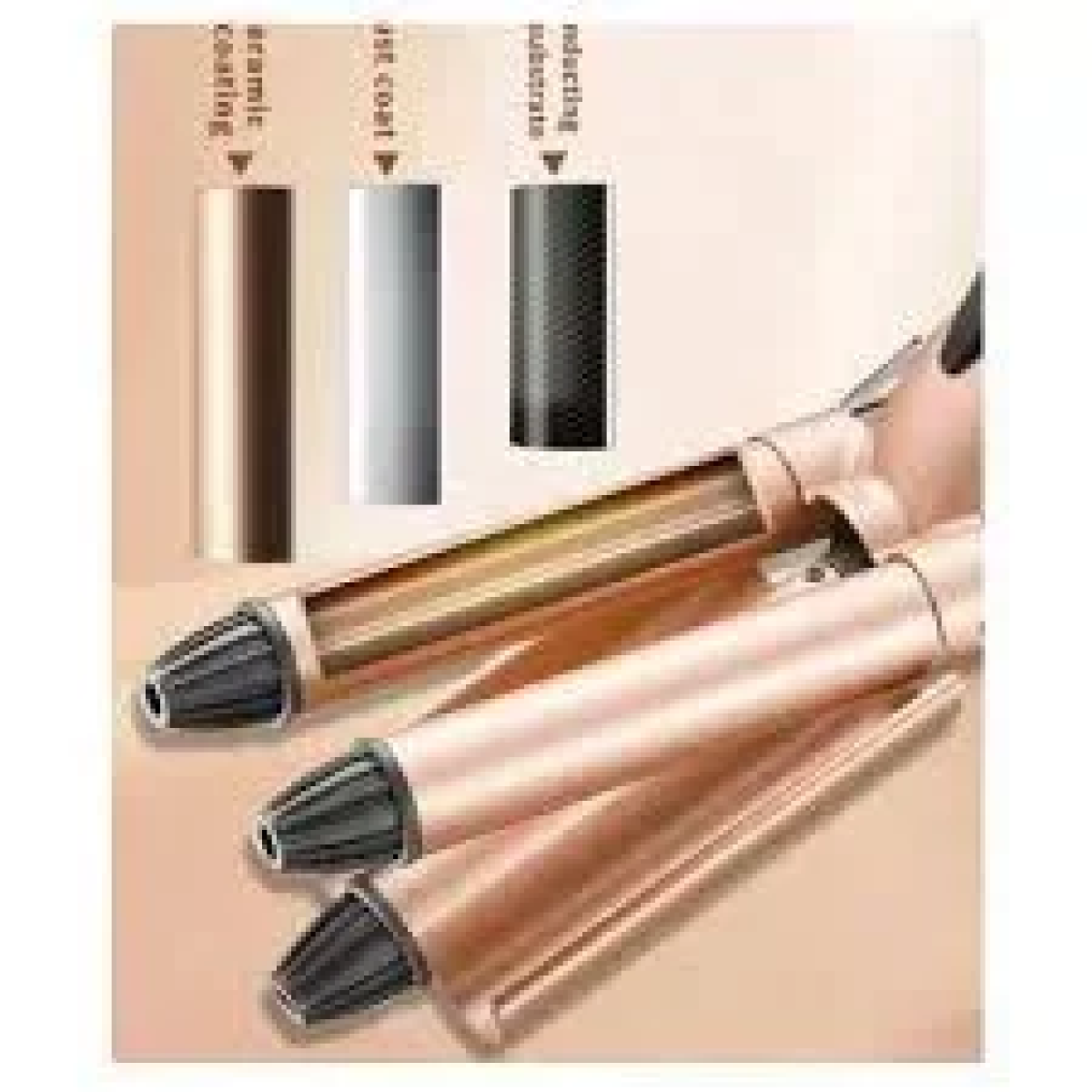 Kemei KM-1010A Ψαλίδι Μαλλιών για Κυματιστά Μαλλιά 90W - Image 4