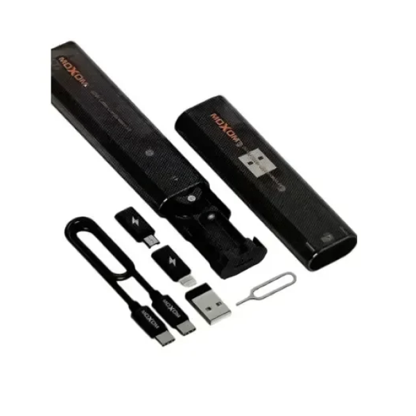 Κιτ συνδυασμού καλωδίων 60W Cable Combination Kit Moxom MX-CB804 μαύρο