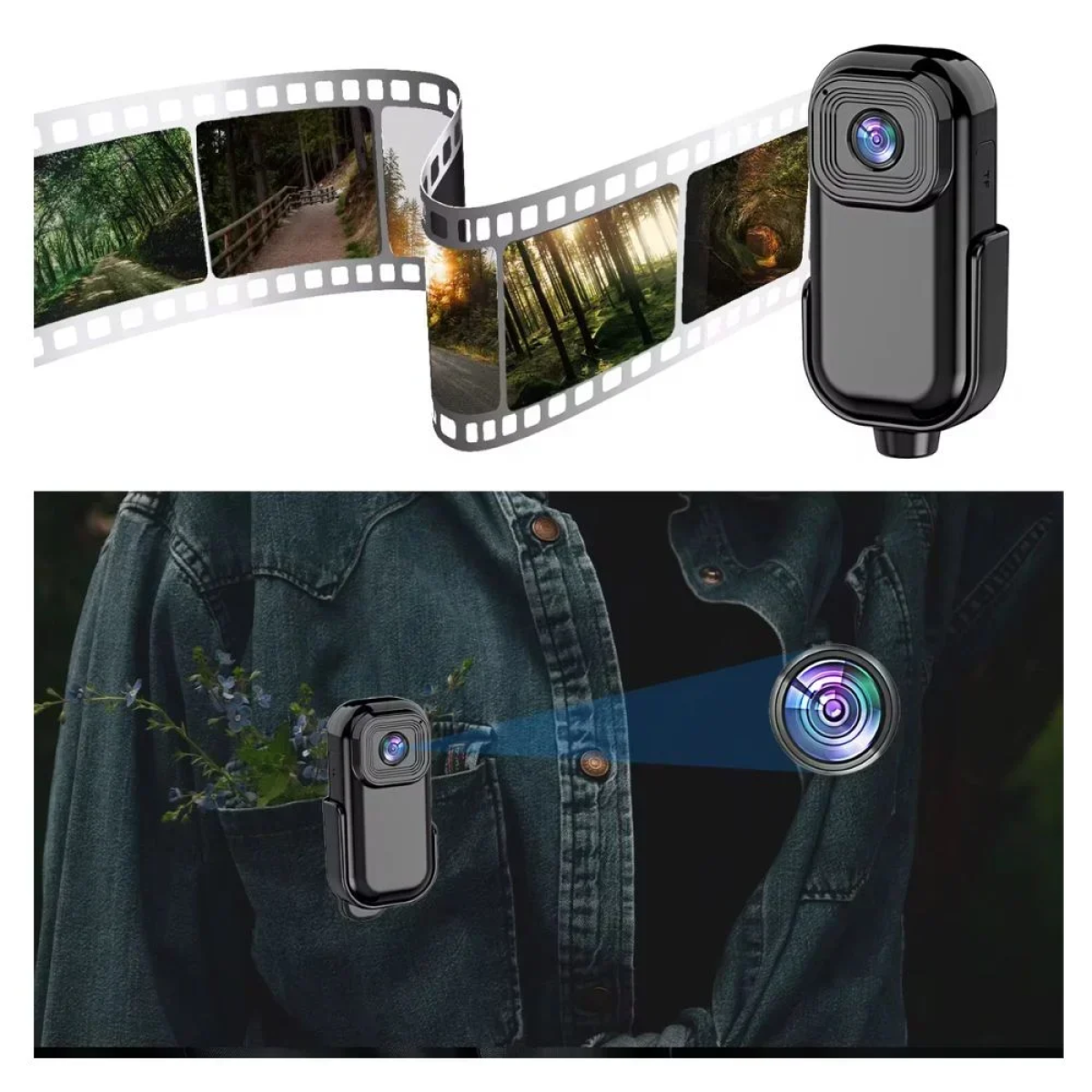 L11 Action Camera Full HD Λευκή
