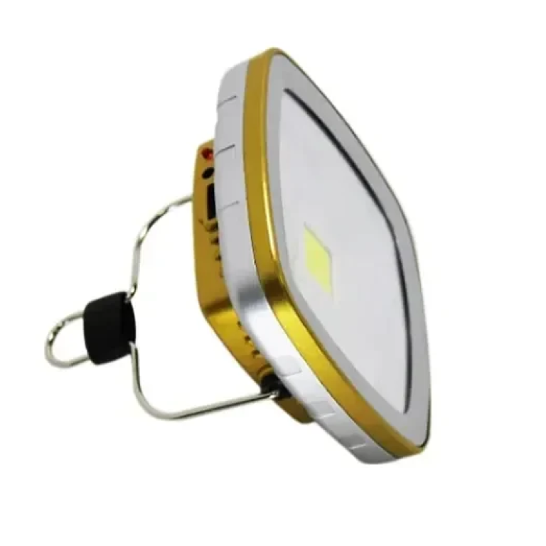 Λάμπα LED με ενσωματωμένο ηλιακό πάνελ Andowl Q-LED37 χρυσό