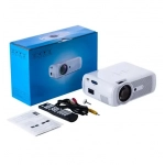 Mini Projector LED με ανάλυση 480x800 και HDMI/USB - λευκό
