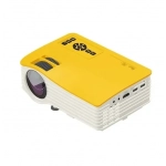 Mini Projector LED με ανάλυση 640*360 - Home Cinema Projector κίτρινο