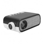 Mini Projector με ενσωματωμένο ηχείο HiFi, Home Theater & Media Player - μαύρο