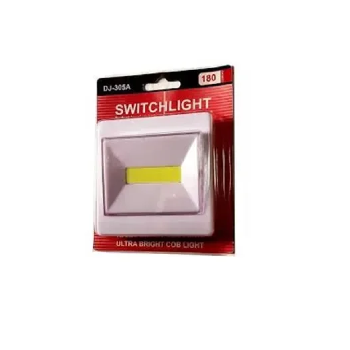 Mini προβολέας LED διακόπτη (τύπου πρίζα) Switch Light DJ-305A λευκό - Image 2