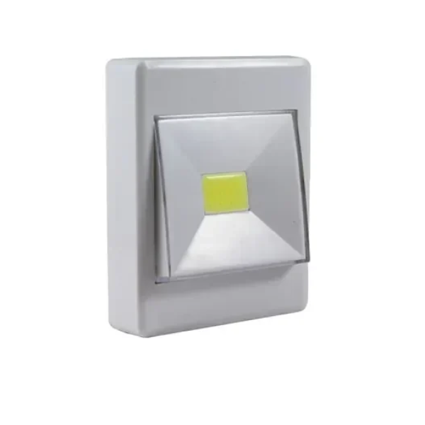 Mini προβολέας LED διακόπτη (τύπου πρίζα) Switch Light DJ-305A λευκό