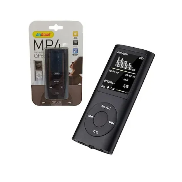 MP4 Player με οθόνη 1.8″ χωρίς εσωτερική μνήμη QPOD5 Andowl - μαύρο