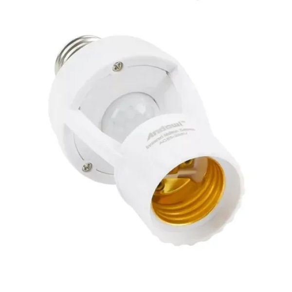 Ντουί λάμπας LED E27 60W με αισθητήρα κίνησης PIR Andowl Q-H201 – λευκό