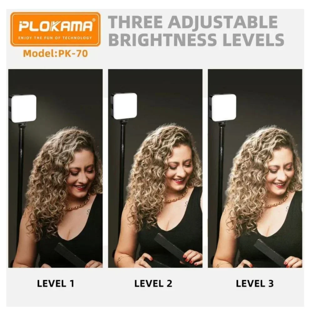 Plokama PK-70 Mini Led Video Light 800lm