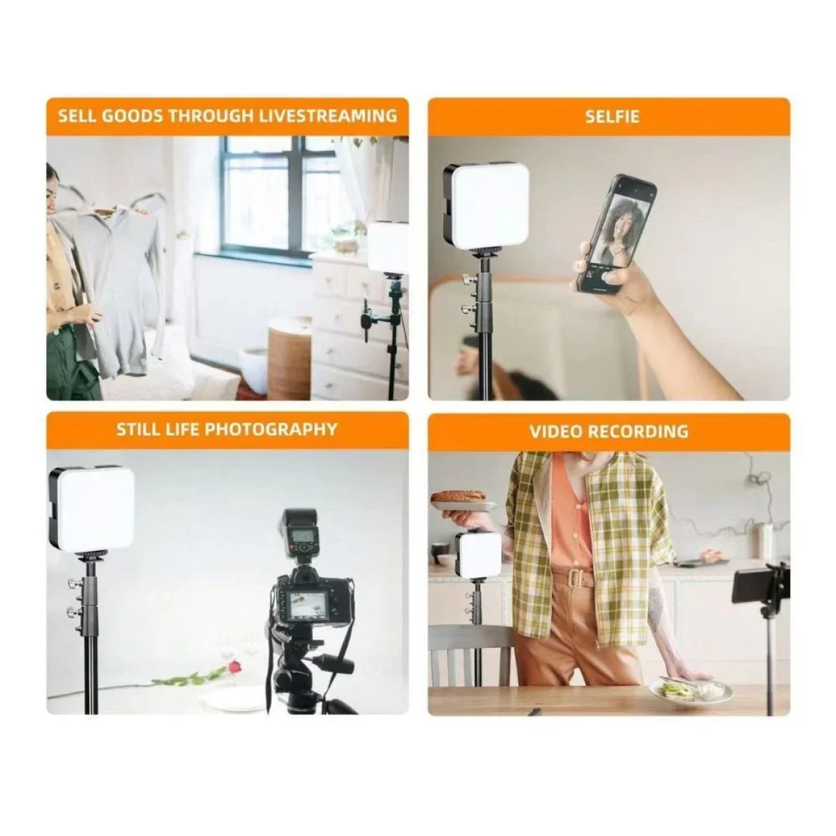 Plokama PK-70 Mini Led Video Light 800lm