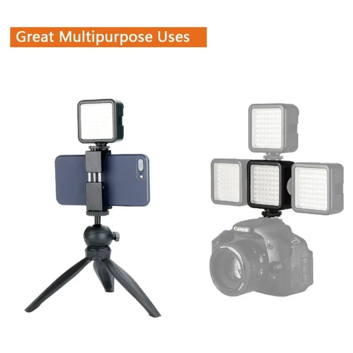 Plokama PK-79 Mini Led Video Light 800lm