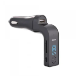 Πομπός Bluetooth USB/TF/AUX MP3 Player FM Transmitter & φορτιστής αυτοκινήτου Andowl Q-T103 μαύρο - Image 2