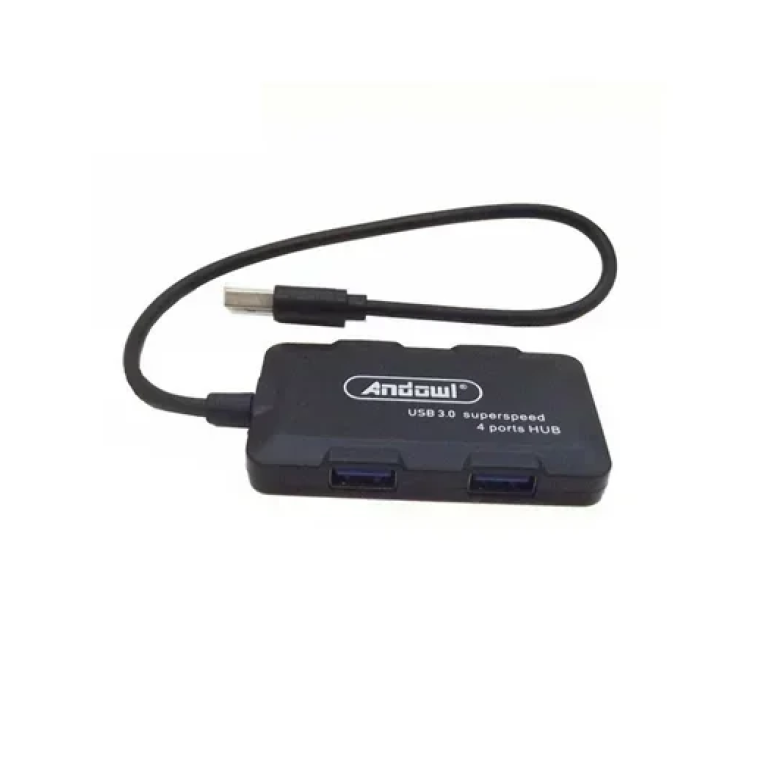 Πολλαπλό HUB 4 USB 3.0 Andowl Q-HU302 μαύρο