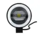 Προβολάκι LED 12/24V λευκού φωτισμού με πορτοκαλί Ring Light Andowl Q-D17 – μαύρο