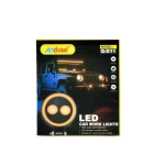 Προβολέας LED Ring Light 12/24V λευκού φωτισμού Andowl Q-D11 – μαύρο - Image 4