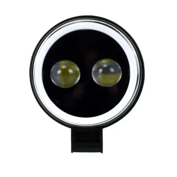 Προβολέας LED Ring Light 12/24V λευκού φωτισμού Andowl Q-D11 – μαύρο