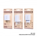 Remax Φορτιστής Χωρίς Καλώδιο με Θύρα USB-C 33W Λευκός (RP-U121) - EU Plug - Photo3