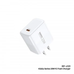 Remax Φορτιστής Χωρίς Καλώδιο με Θύρα USB-C 33W Λευκός (RP-U121) - US Plug - Photo1