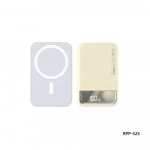 Remax RPP-525 MagSafe Power Bank 10000mAh 20W με Θύρα USB-A και Θύρα USB-C Power Delivery Λευκό - Photo1