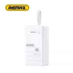 Remax RPP-650 Power Bank 60000mAh με Γρήγορη Φόρτιση PD100W - Λευκό - Photo2