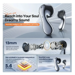 Remax W17 Pro Earbud Bluetooth Handsfree Ακουστικά με Θήκη Φόρτισης Γκρι - Photo2