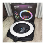 Ring Light MJ56 56cm RGB με Βάση για Κινητό & Τηλεχειριστήριο