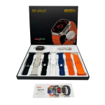 S9 ultra 2 Smartwatch με Παλμογράφο 49mm Σετ 7 σε 1