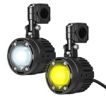 Σετ προβολάκια μοτοσυκλέτας 70W Motowolf 6000k-3000k MDL5006 - μαύρο - Image 9