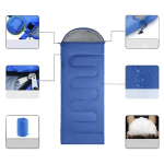 Sleeping Bag Μονό Γαλάζιο - Photo10
