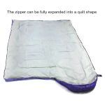 Sleeping Bag Μονό Γαλάζιο - Photo8