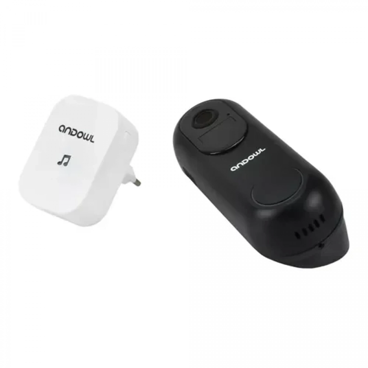 Smart WiFi κουδούνι πόρτας με κάμερα 4K Andowl Q-ML304 – μαύρο - Image 2