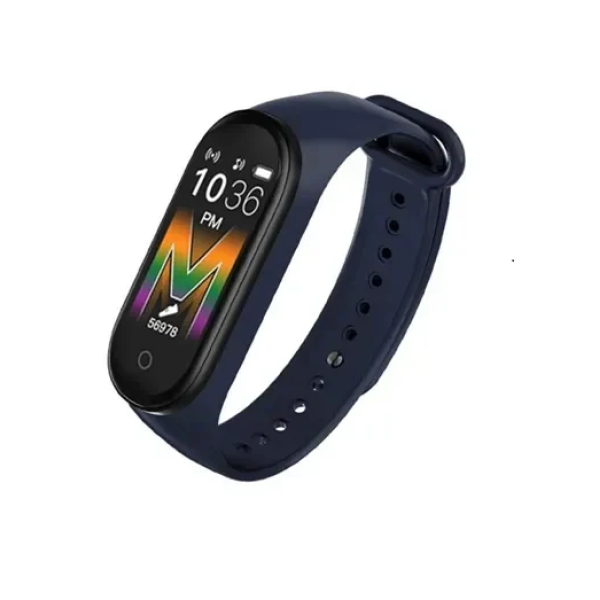Smartwatch άθλησης με Bluetooth και παλμογράφο Andowl Q-T188 μπλε
