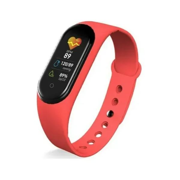 Smartwatch άθλησης με Bluetooth και παλμογράφο Andowl Q-T188 κόκκινο