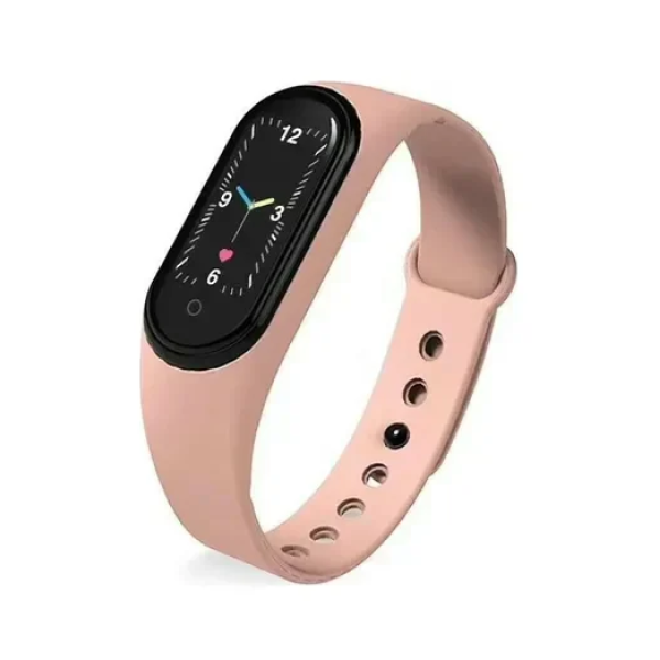Smartwatch άθλησης με Bluetooth και παλμογράφο Andowl Q-T188 ροζ