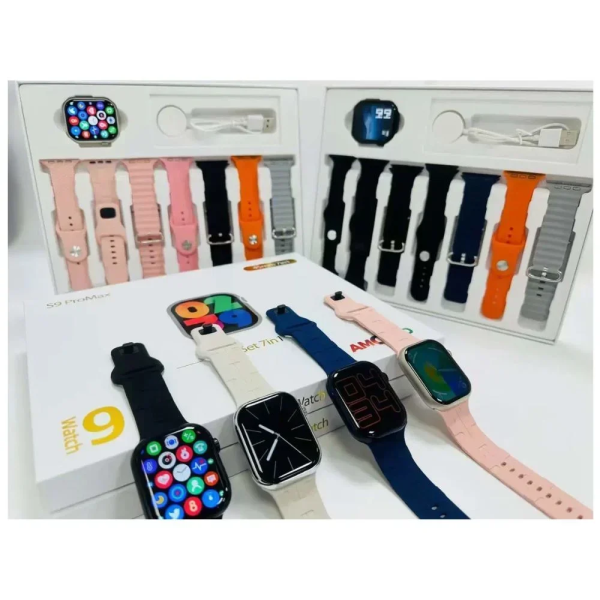 Smartwatch S9 PRO Max 49mm 7 σε 1 - Λευκό